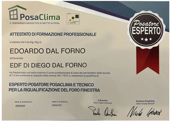 Azienda certificata